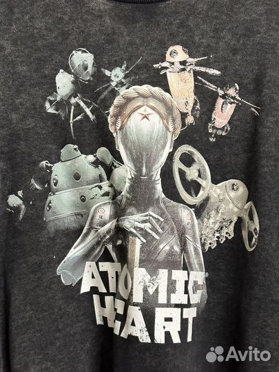 Свитшот серый графит Befree x Atomic Heart (XL)