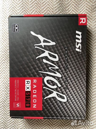 Видеокарта rx570 8gb