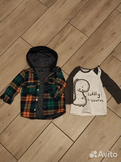 Вещи пакетом на мальчика 68-74