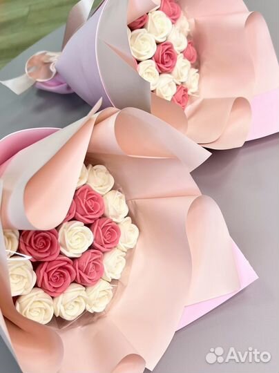 Букет из шоколадных роз