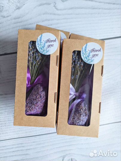 Лаванда букетик, саше. Набор подарочный