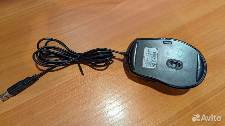 Мышь Oklick 404 M, проводная, USB