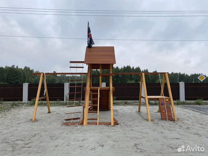 Детская площадка для всей семьи Савушка Люкс 8