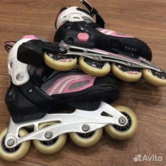 Раздвижные роликовые коньки 32-36р