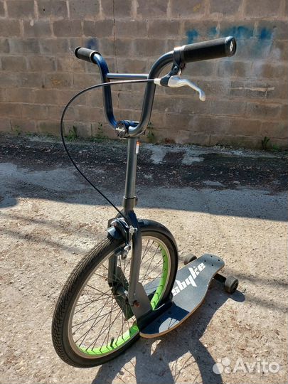 Sbyke - гибрид: велосипед и скейтборд