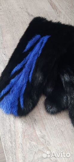 Шапка зимняя с норкой