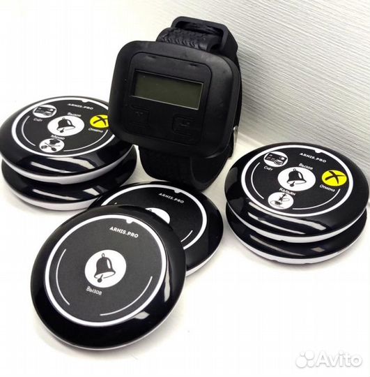 Кнопка вызова мед персонала, врача и часы пейджер