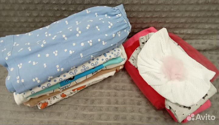 Вещи пакетом на 74/80 см