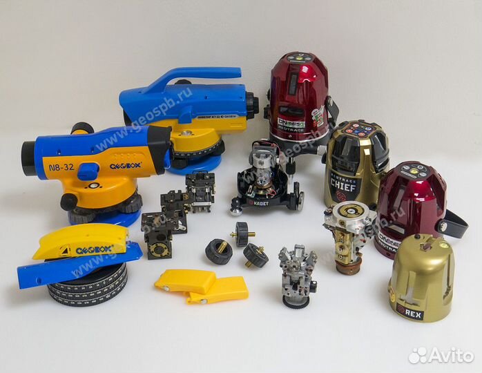 Ремонт оптических и лазерных нивелиров