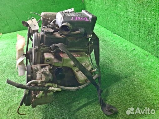 Двигатель в сборе двс mitsubishi pajero mini H56A