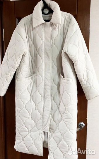 Пуховик женский длинный
