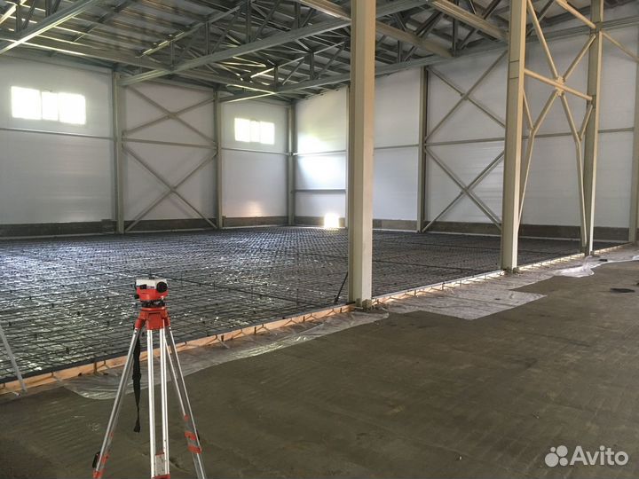 Промышленные бетонные, топинговые, полимерные полы