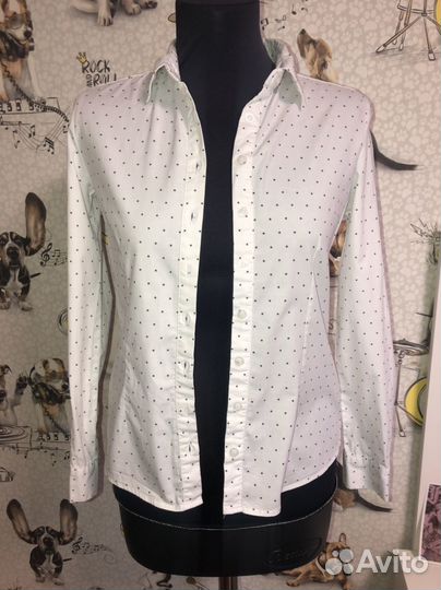 Блузка- рубашка школьная 152