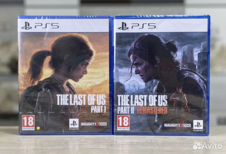 Одни Из Нас Часть 1 & 2 (Новые Диски) Sony PS5