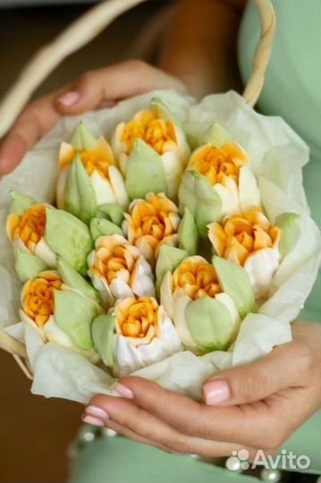 Сладкие букеты из зефира