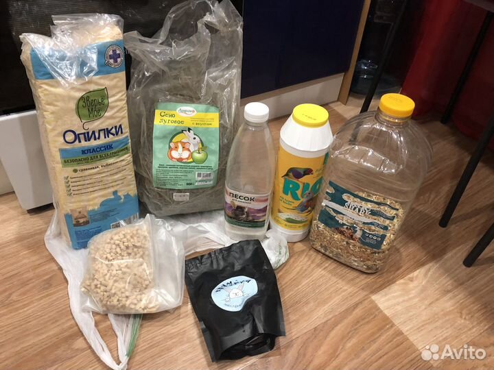 Клетка для грызунов и гамаки