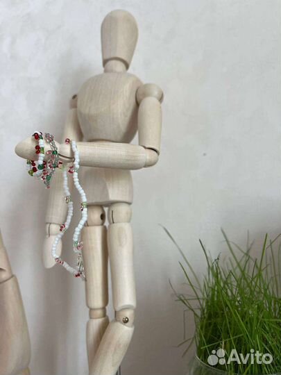 Набор из бисера лимон