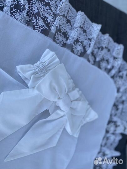 Уголок и бант на выписку