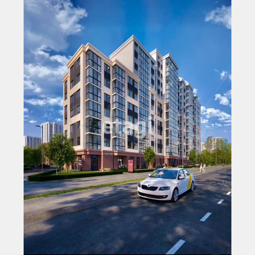 1-к. квартира, 36,5 м², 8/12 эт.