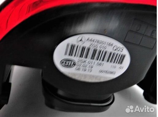 Фонарь задний левый Mercedes vito w 447 114 cdi