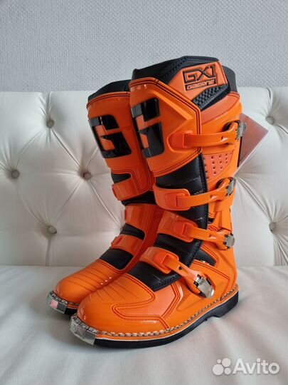 Новые Мотоботы Gaerne GX 1 Goodyear Enduro Orange