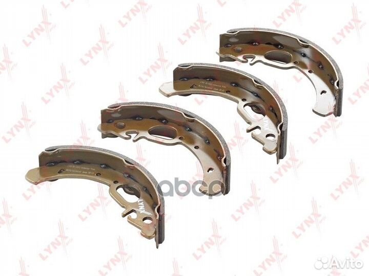 Колодки тормозные барабанные (+ABS) зад 1,5