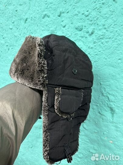 Шапка ушанка мужская зимняя