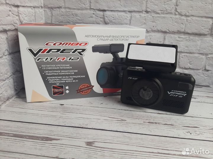 Антирадар с видеорегистратором Viper combo fit