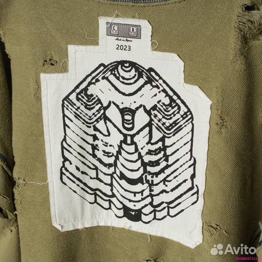 Свитшот cavempt рваный