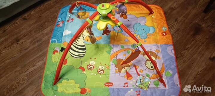 Развивающий коврик Tiny love Разноцветное сафари