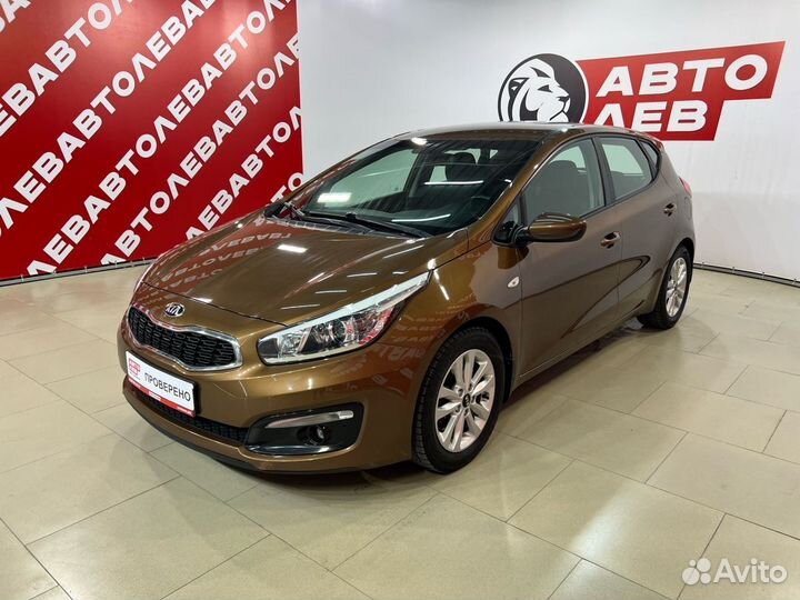 Kia Ceed 1.6 AT, 2016, 168 910 км