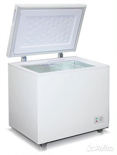 Ларь морозильный с крышкой Бирюса-260KX