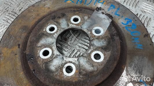 Диск тормозной передний nissan pathfinder R51 (LAD