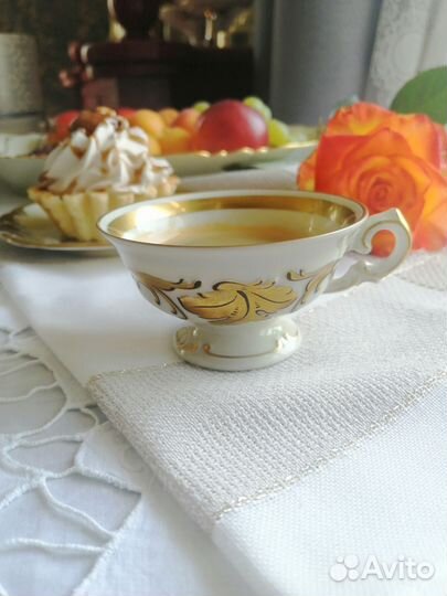 Чайно-кофейная пара. Krister porcelaine manufaktur