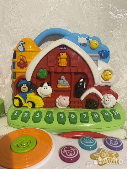 Развивающие игрушки: fisher price, chicco