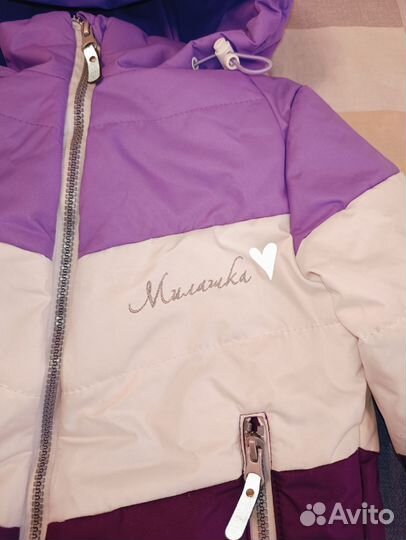 Комбинезон демисезонный для девочки 110