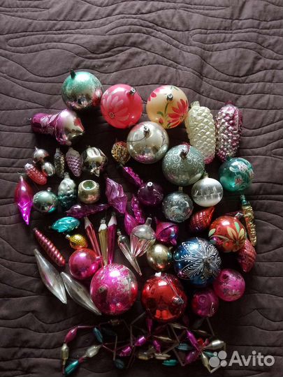 Елочные игрушки СССР