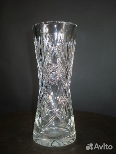 Шикарная ваза хрусталь. СССР люкс