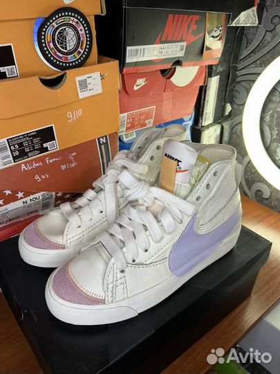 Nike blazer jumbo mid purple найк оригинал