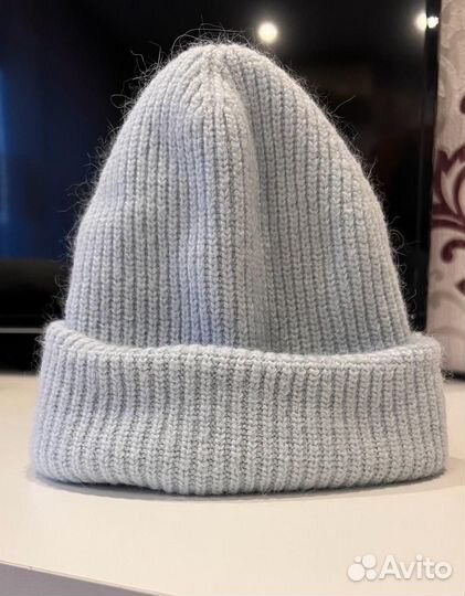 Шапка вязанная теплая ангорка