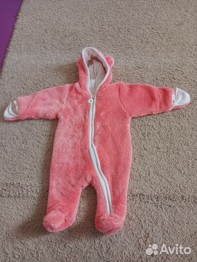 Ветровка/Комбинезон плюшевый, пакетом