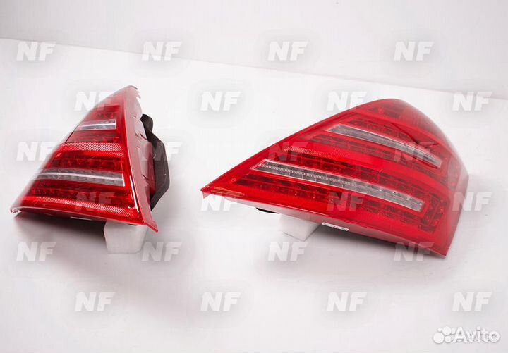 Фонари рестайлинг Mercedes S221