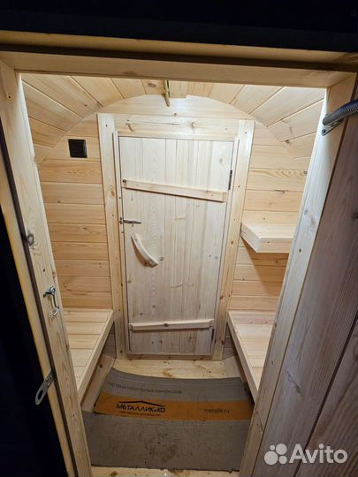 Баня бочка под ключ