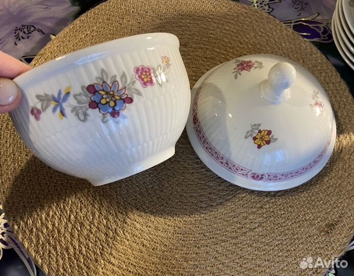 Чайный сервиз фарфор Kahla н.XXв