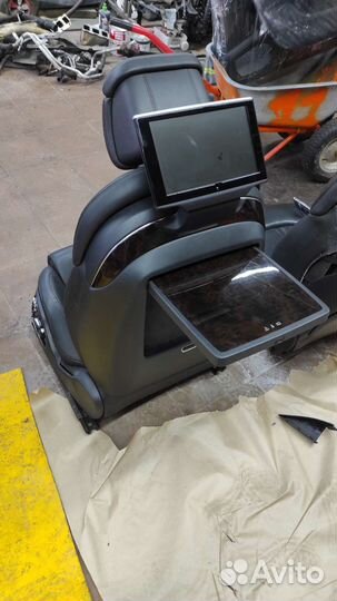 Водительское сидение Audi A8 D4 массаж вентиляция