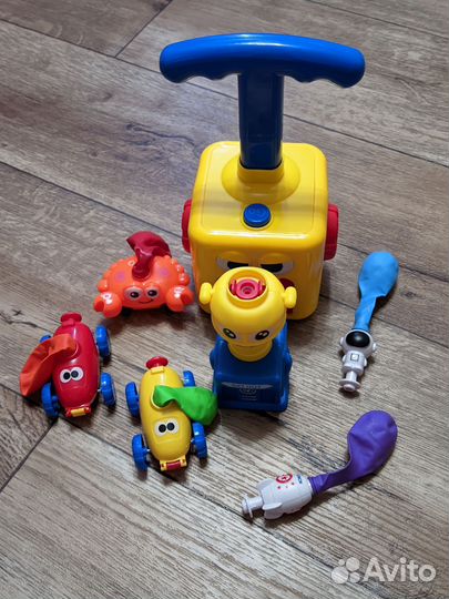 Реактивная игра с воздушными шариками