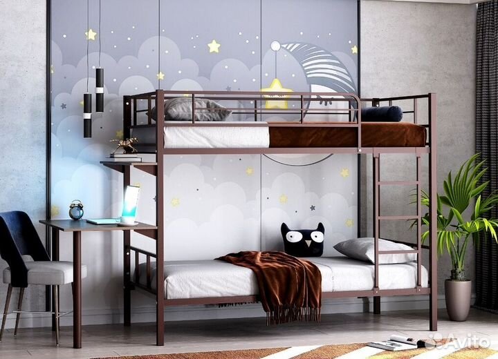 Детская кровать двухъярусная