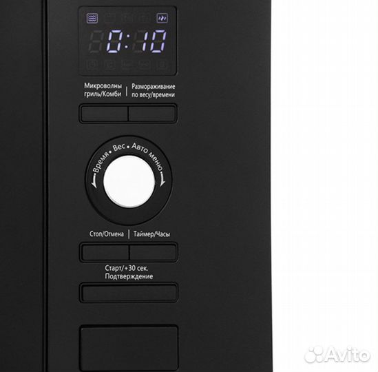 Встраиваемая микроволновая печь Midea ag820bju-BL