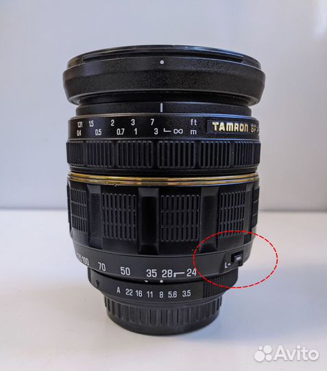 Tamron SP AF 24-135 mm f/ 3.5-5.6 AD - Pentax K
