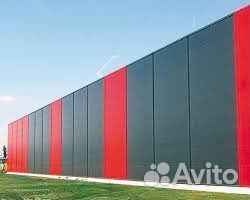 Монтаж сэндвич панелей и профнастила